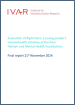 Evaluation of Right Here: a young people’s mental health initiative of the Paul Hamlyn and Mental Health Foundations